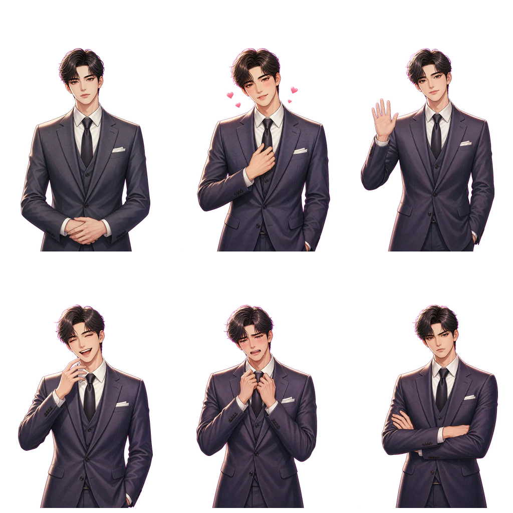 Stylized actor card from K-Drama Director